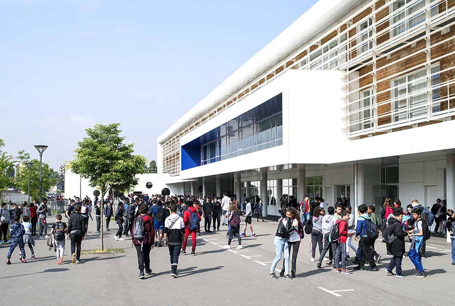 Cour de l'école Bouchesèche